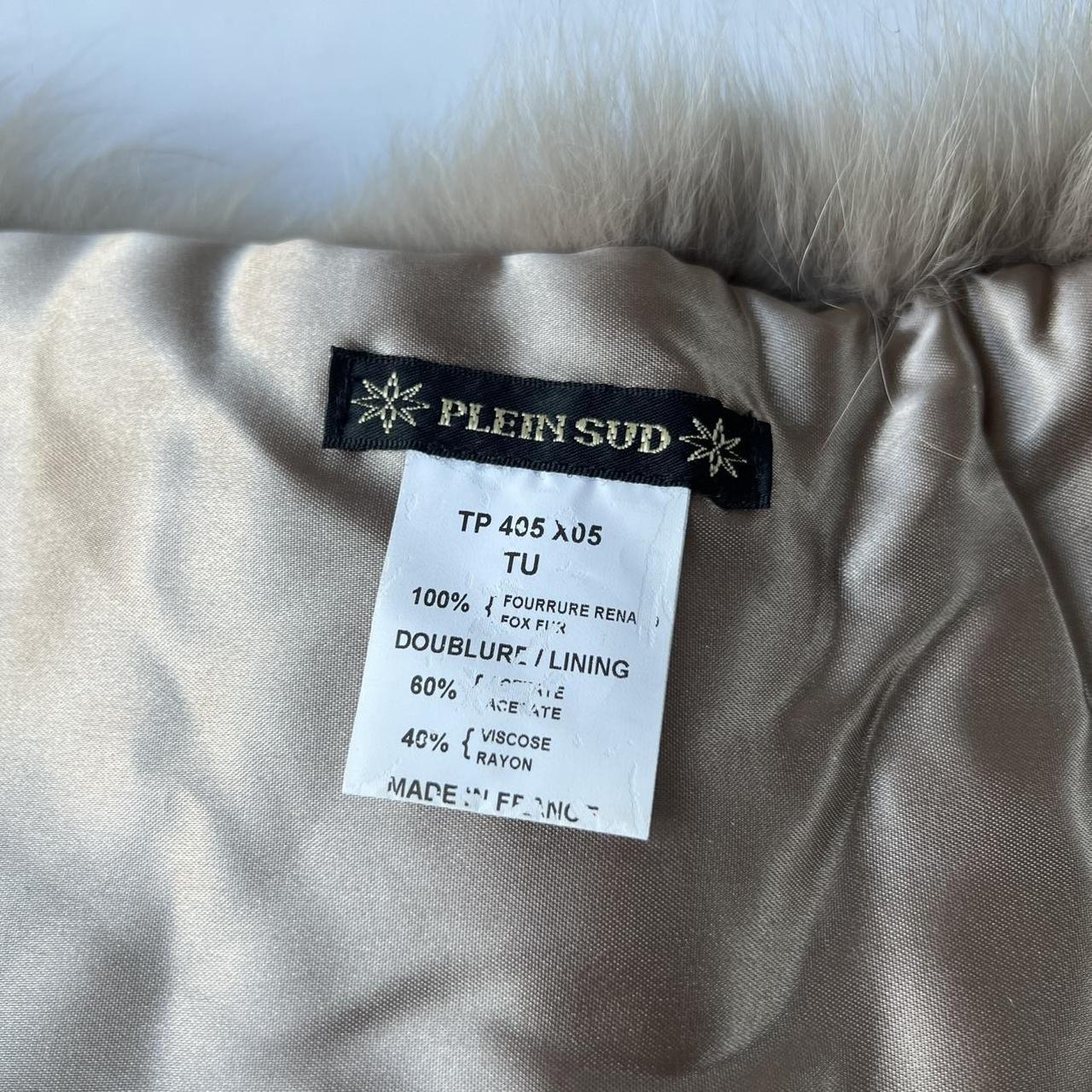 PLEIN SUD Fur Scarf