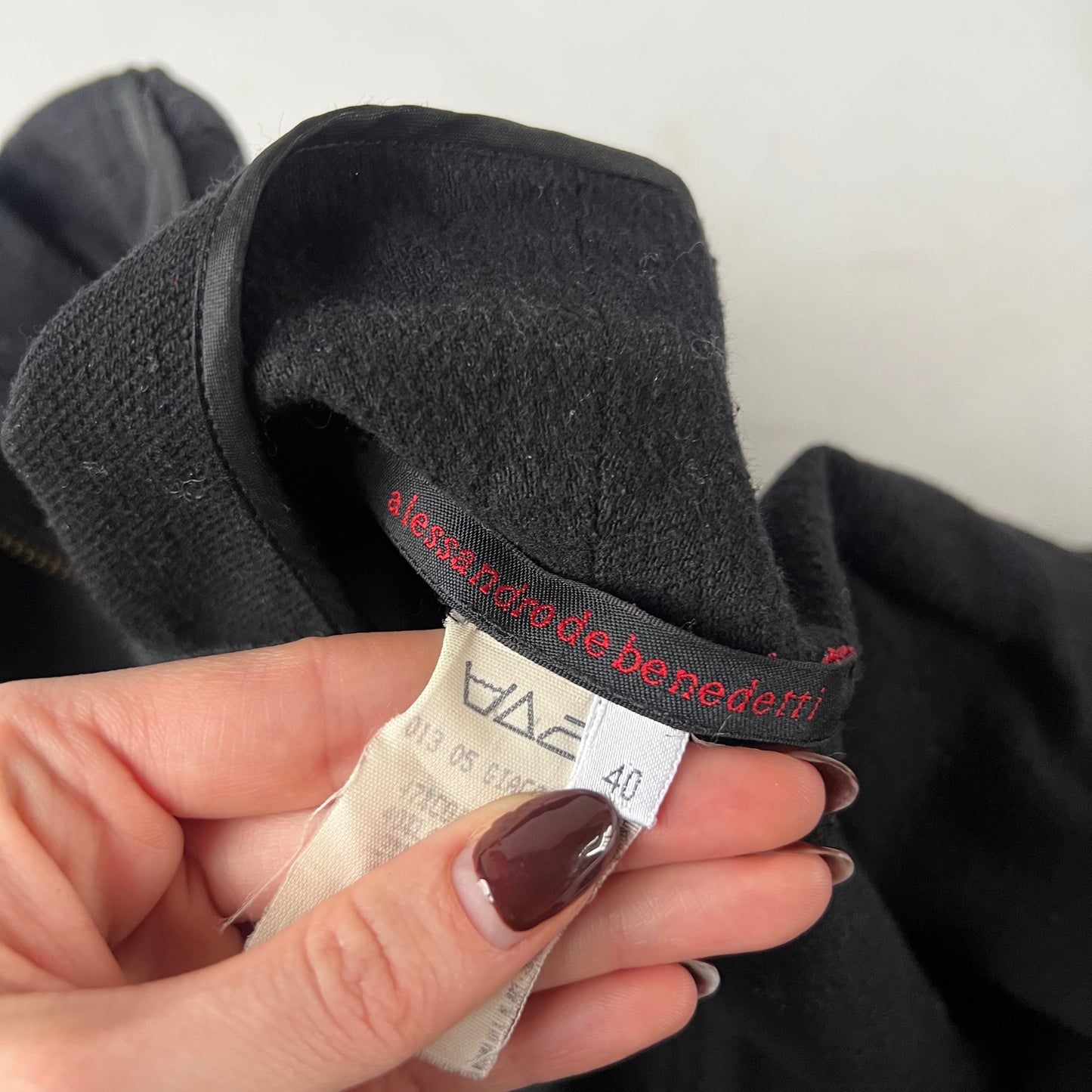 ALESSANDRO DE BENEDETTI F/W 2003 Jacket
