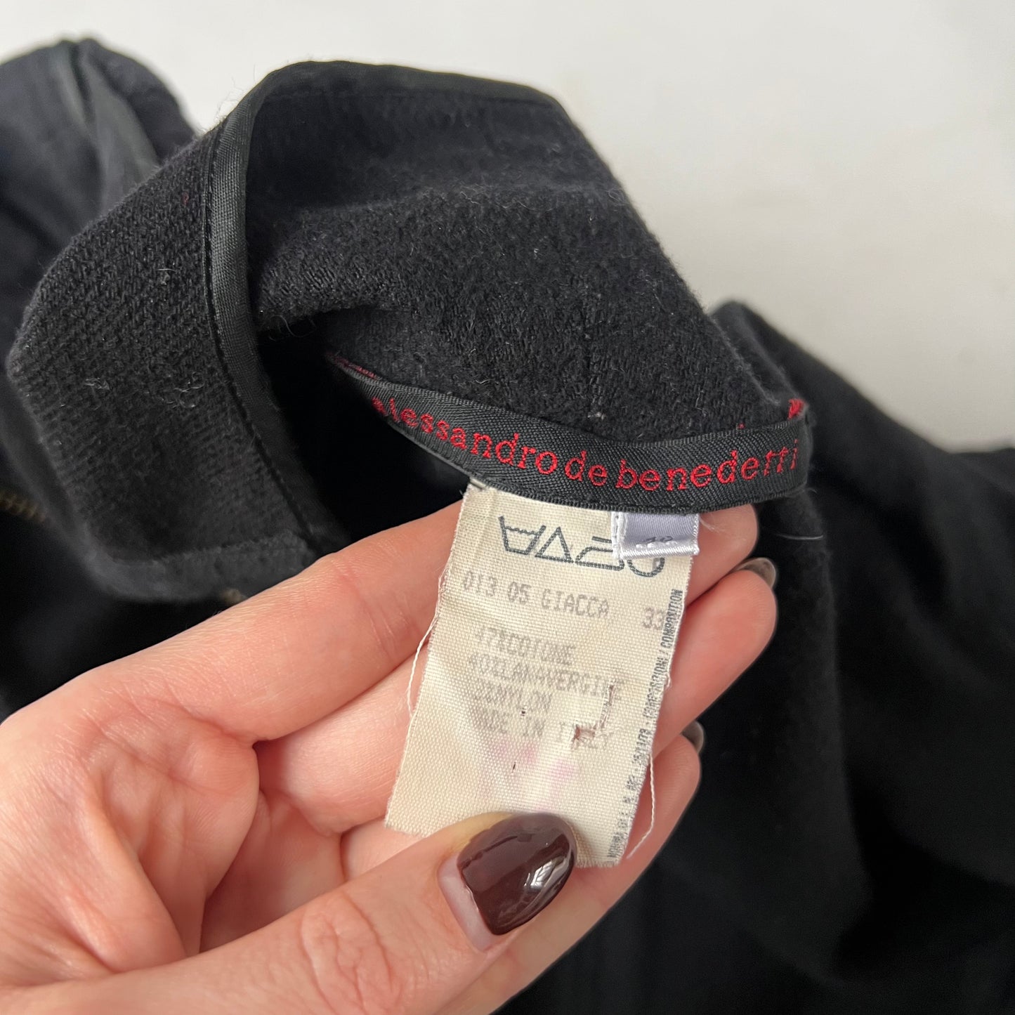 ALESSANDRO DE BENEDETTI F/W 2003 Jacket