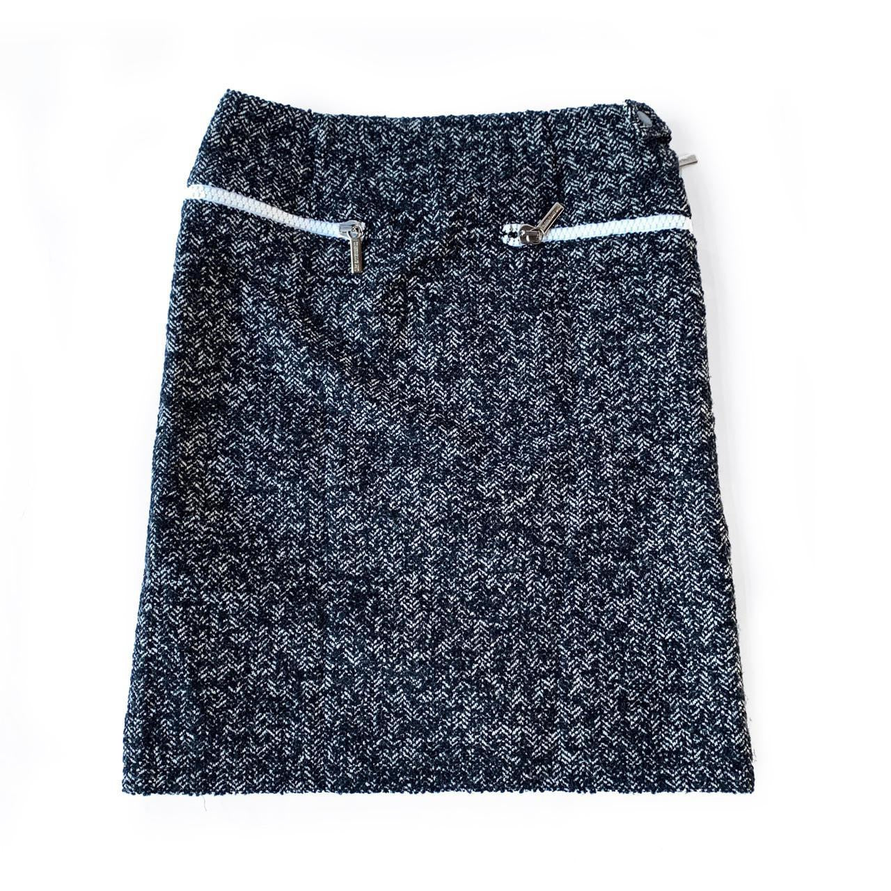 DIRK BIKKEMBERGS F/W 2003 Knitted Skirt