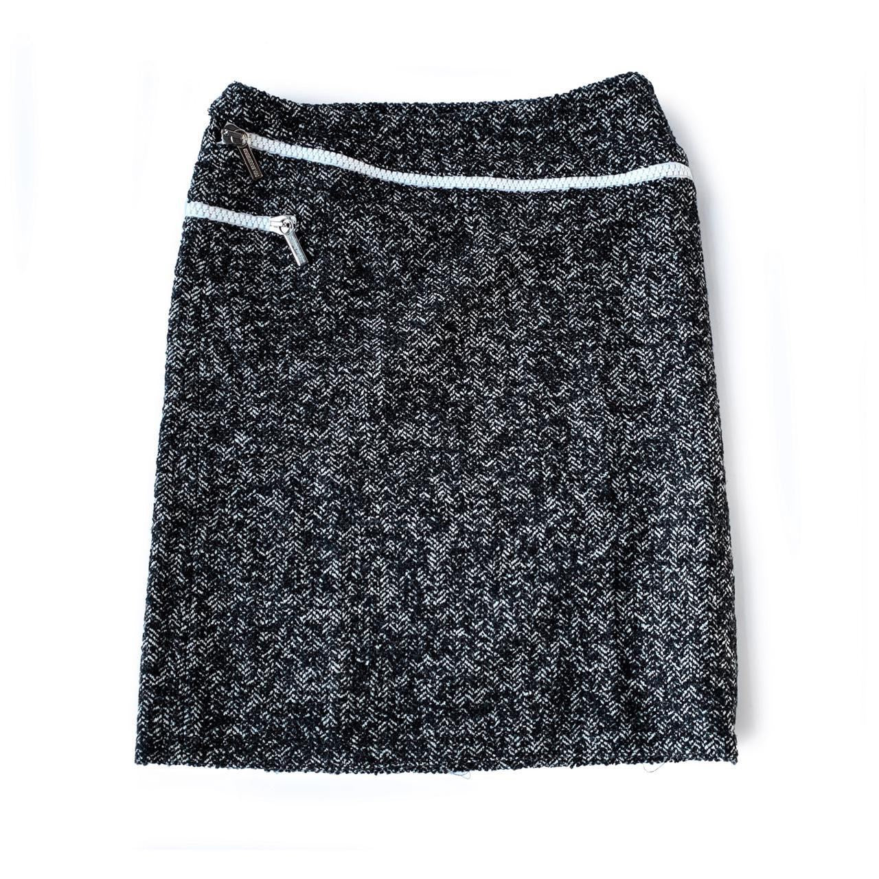 DIRK BIKKEMBERGS F/W 2003 Knitted Skirt