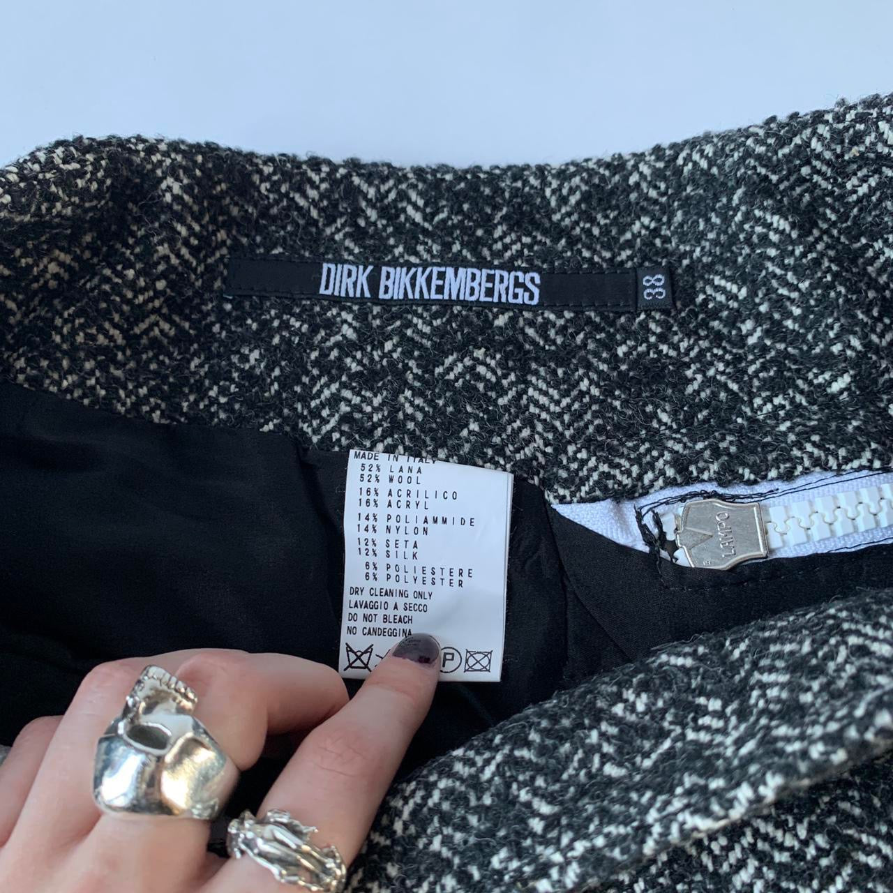 DIRK BIKKEMBERGS F/W 2003 Knitted Skirt