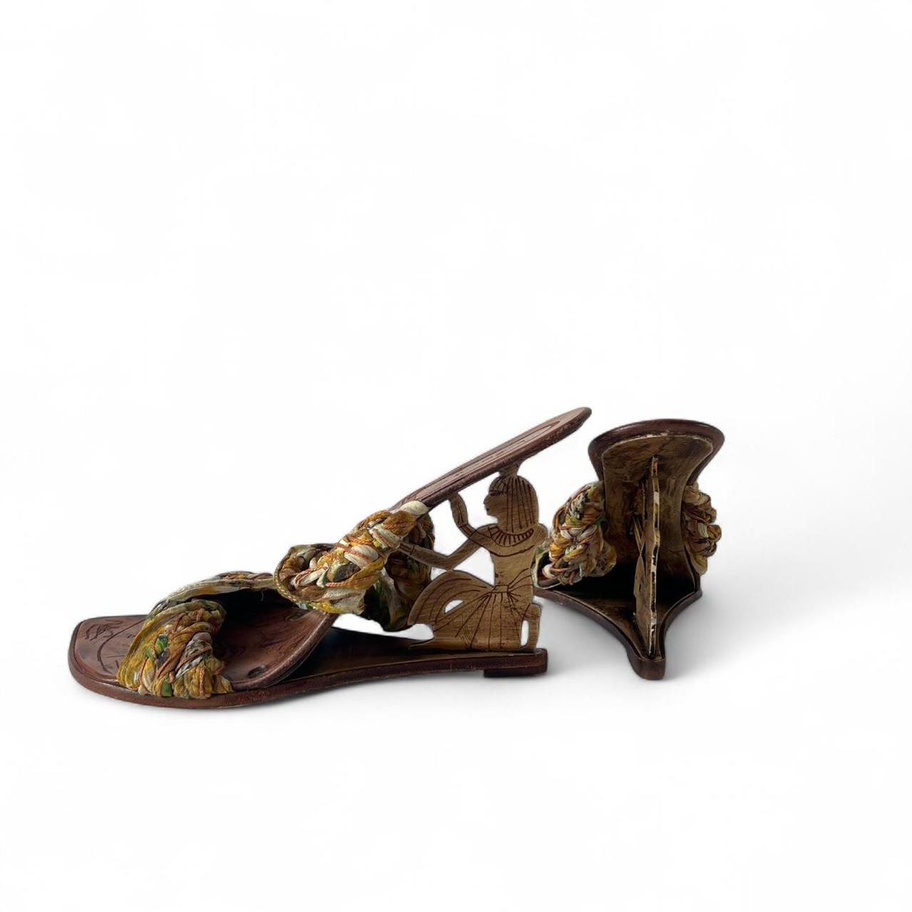 Italian Vintage Wedge Heels