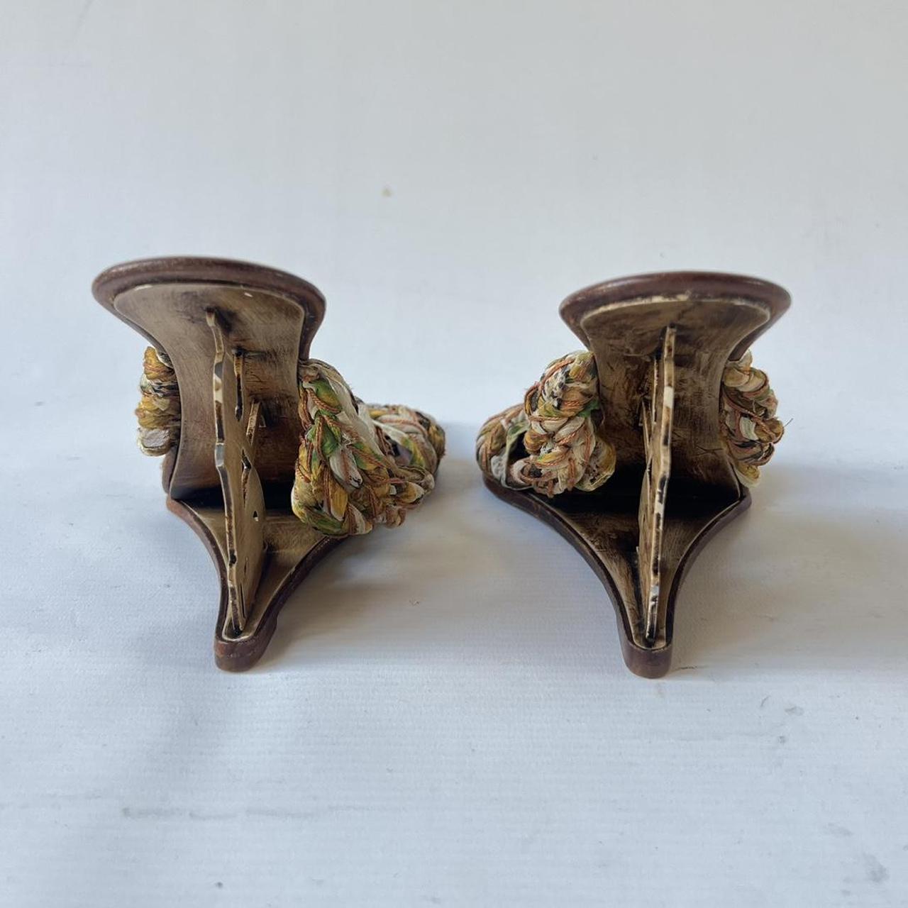 Italian Vintage Wedge Heels