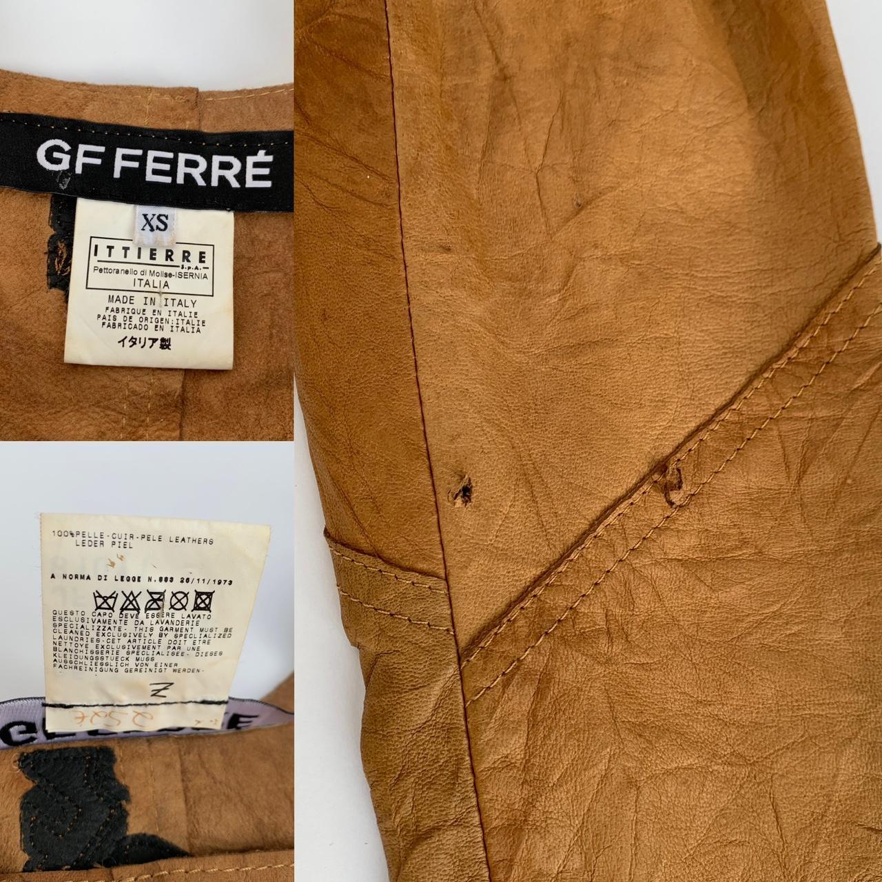 GF FERRE Leather Top