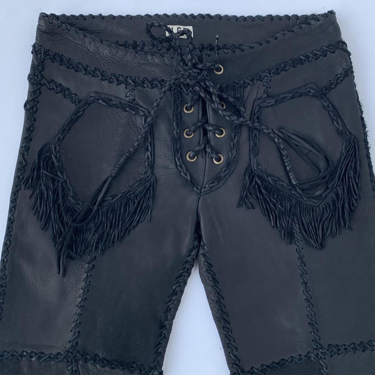 L.G.B. Leather Capris