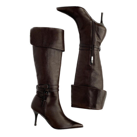 NOVESPAZIO Brown Leather Boots