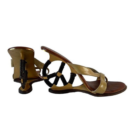 Italian Vintage Wedge Heels