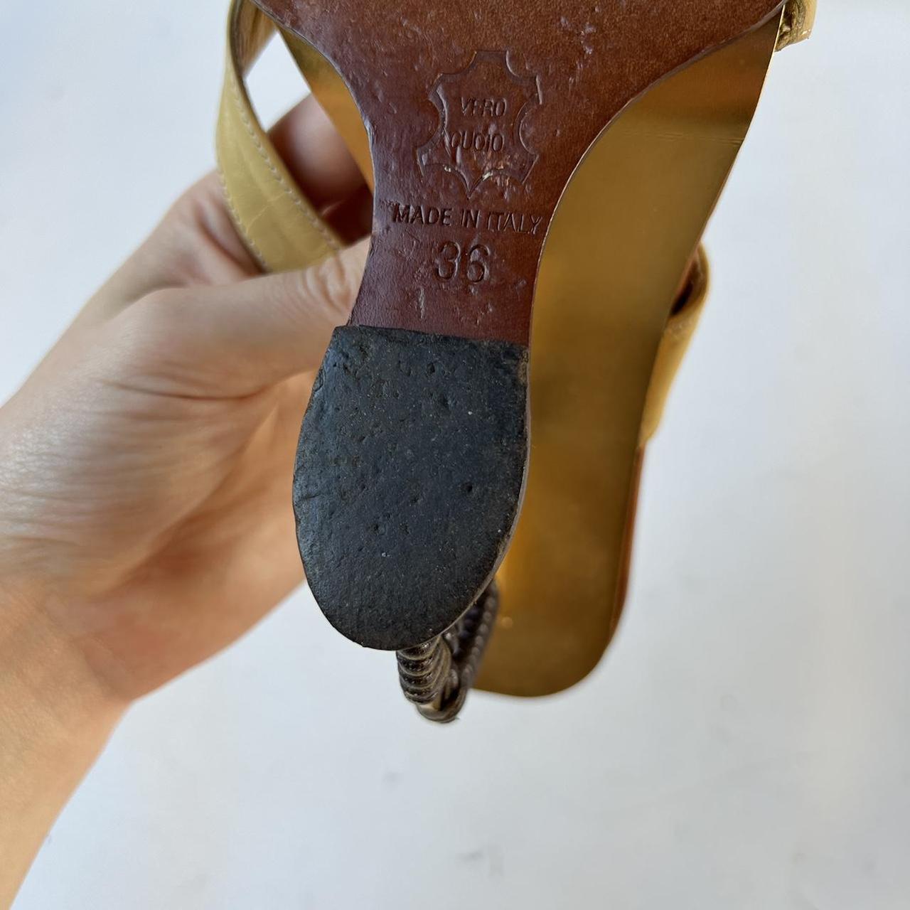 Italian Vintage Wedge Heels