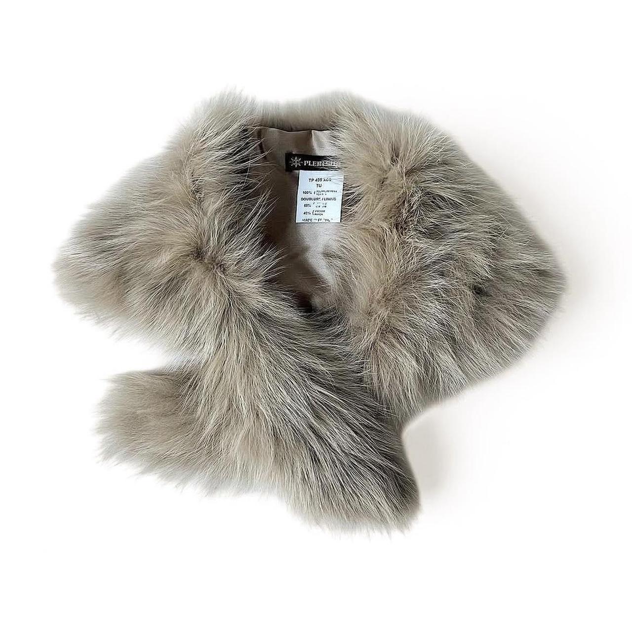 PLEIN SUD Fur Scarf