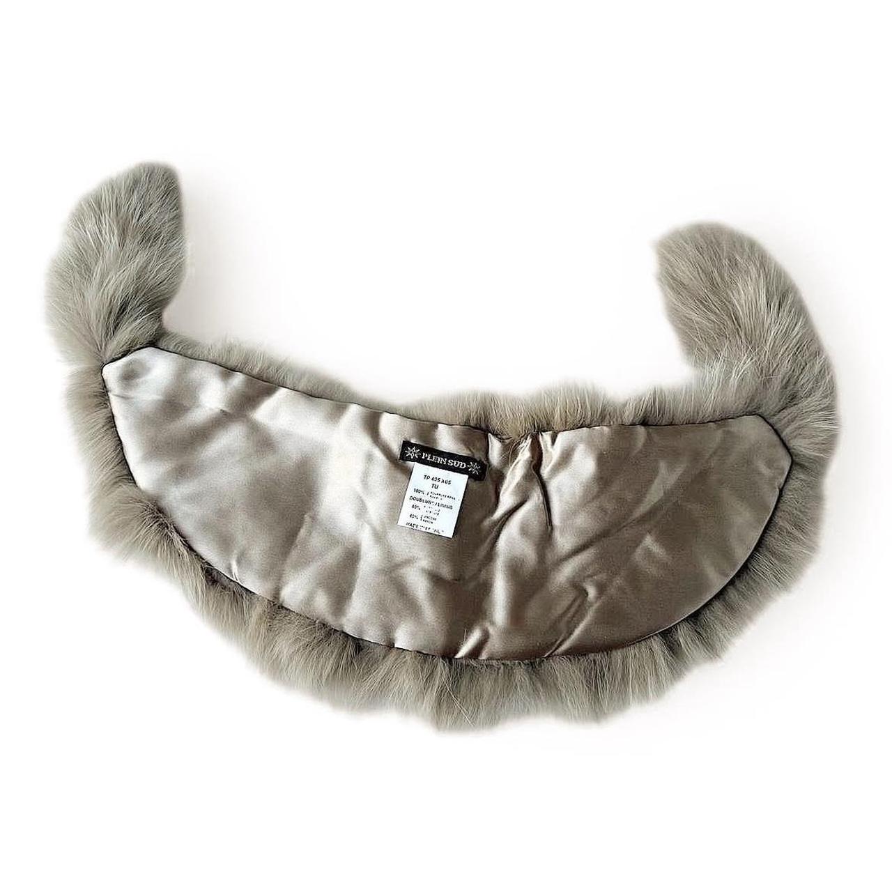 PLEIN SUD Fur Scarf