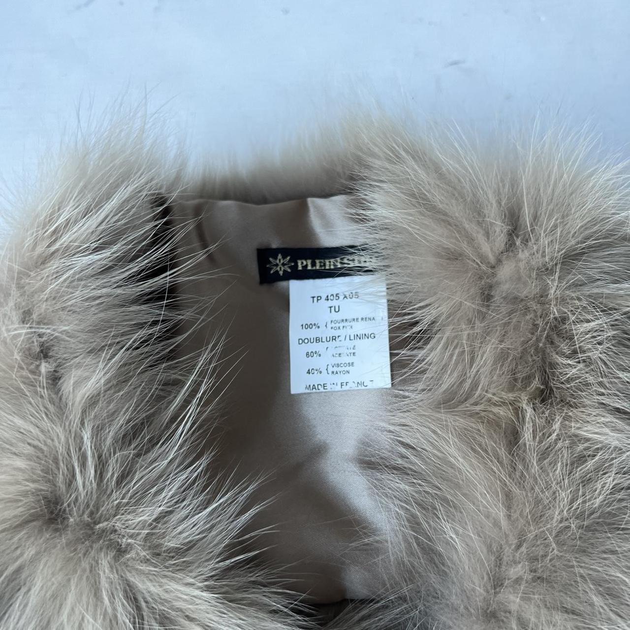 PLEIN SUD Fur Scarf