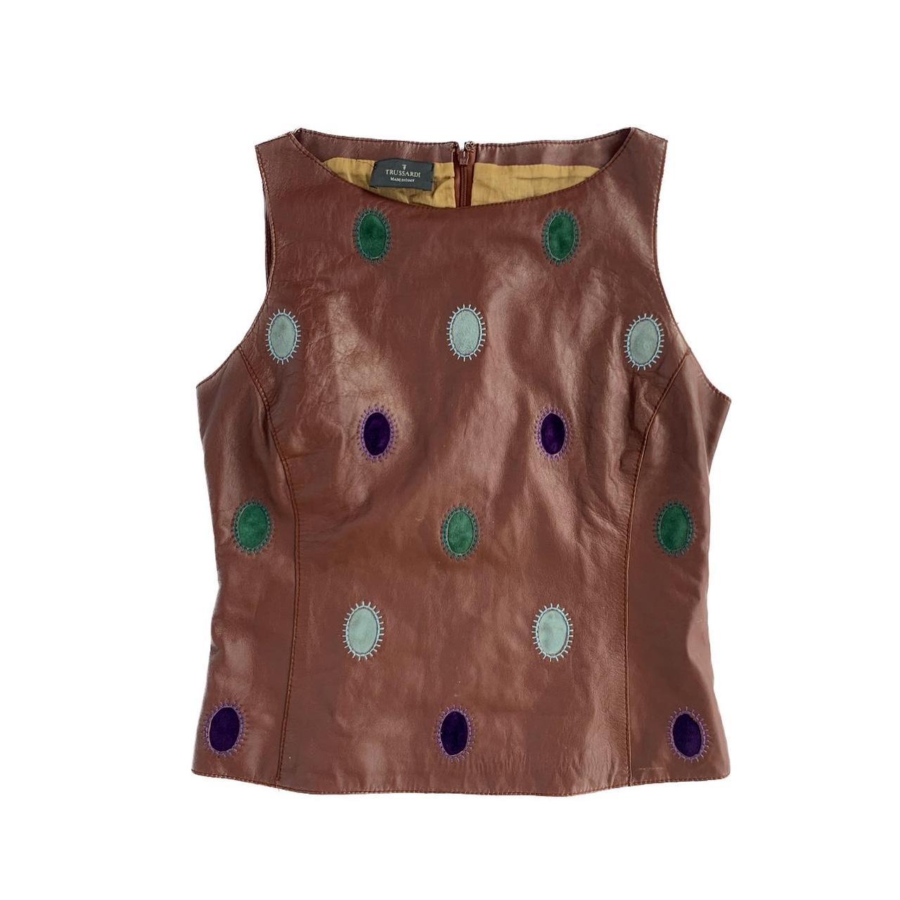 TRUSSARDI Leather Top