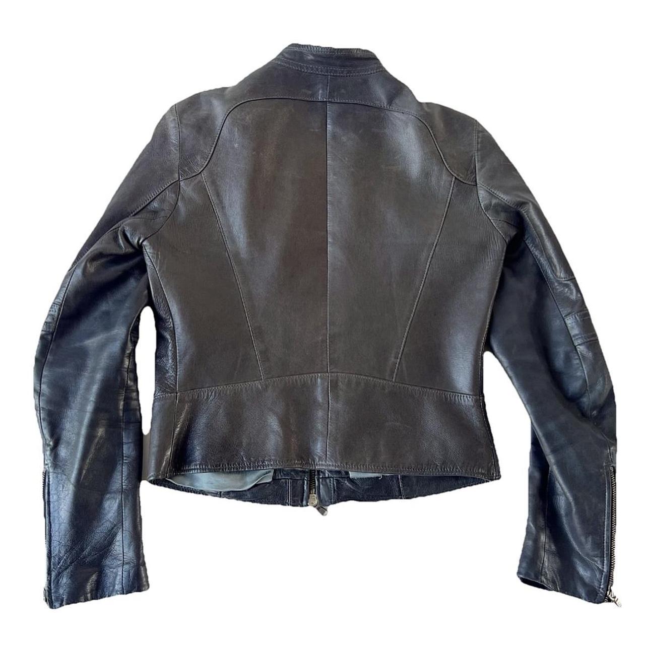 French Vintage Leather Jacket