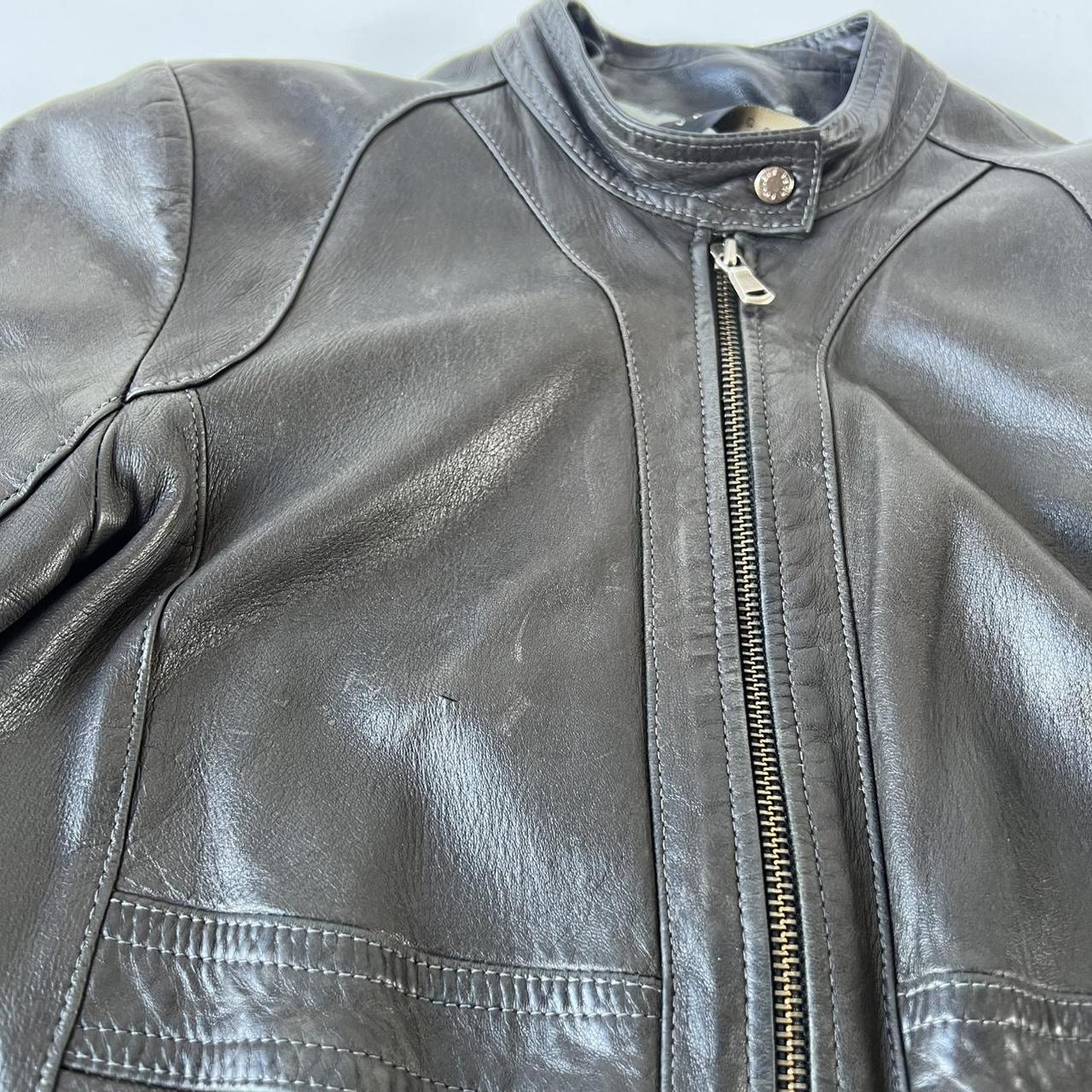 French Vintage Leather Jacket