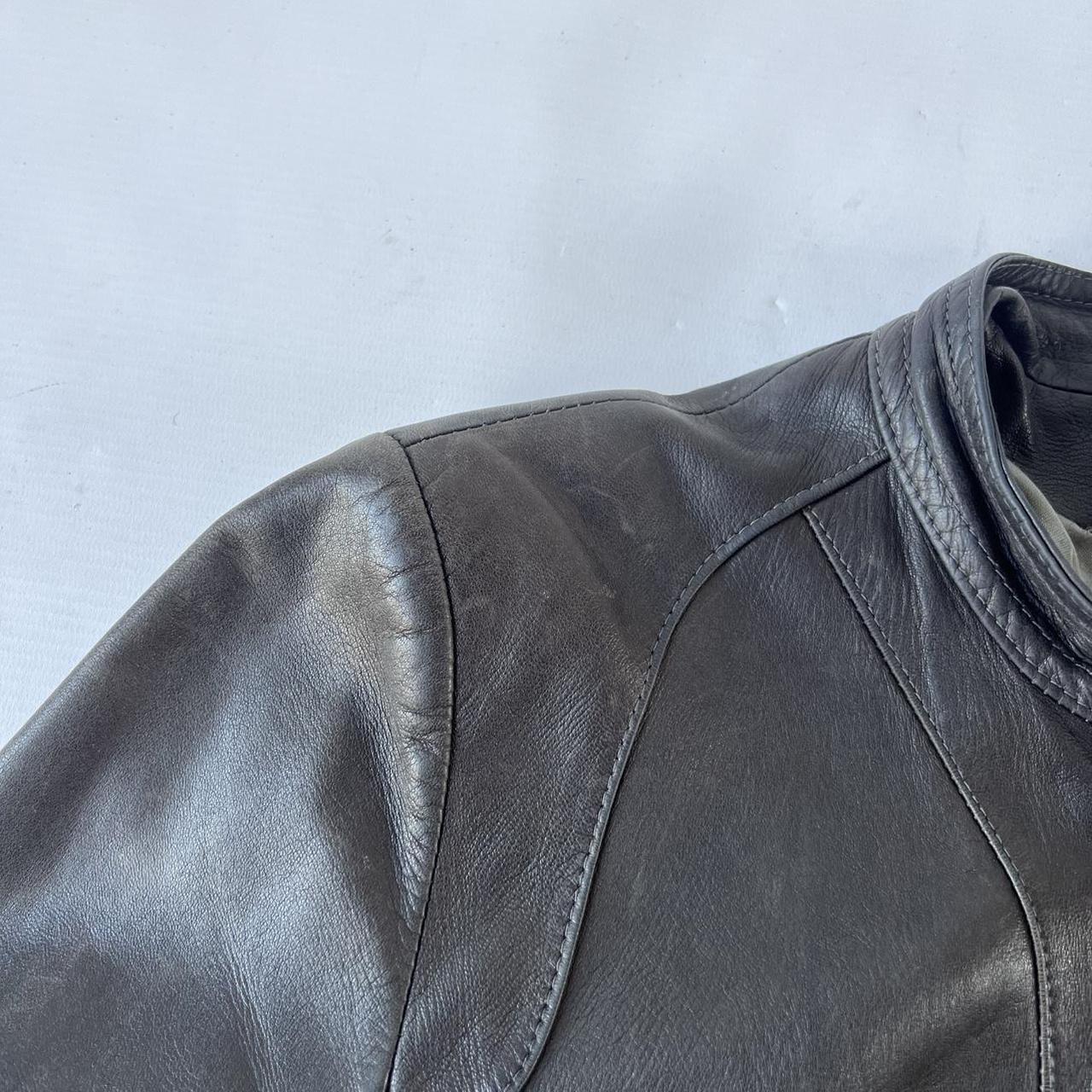 French Vintage Leather Jacket