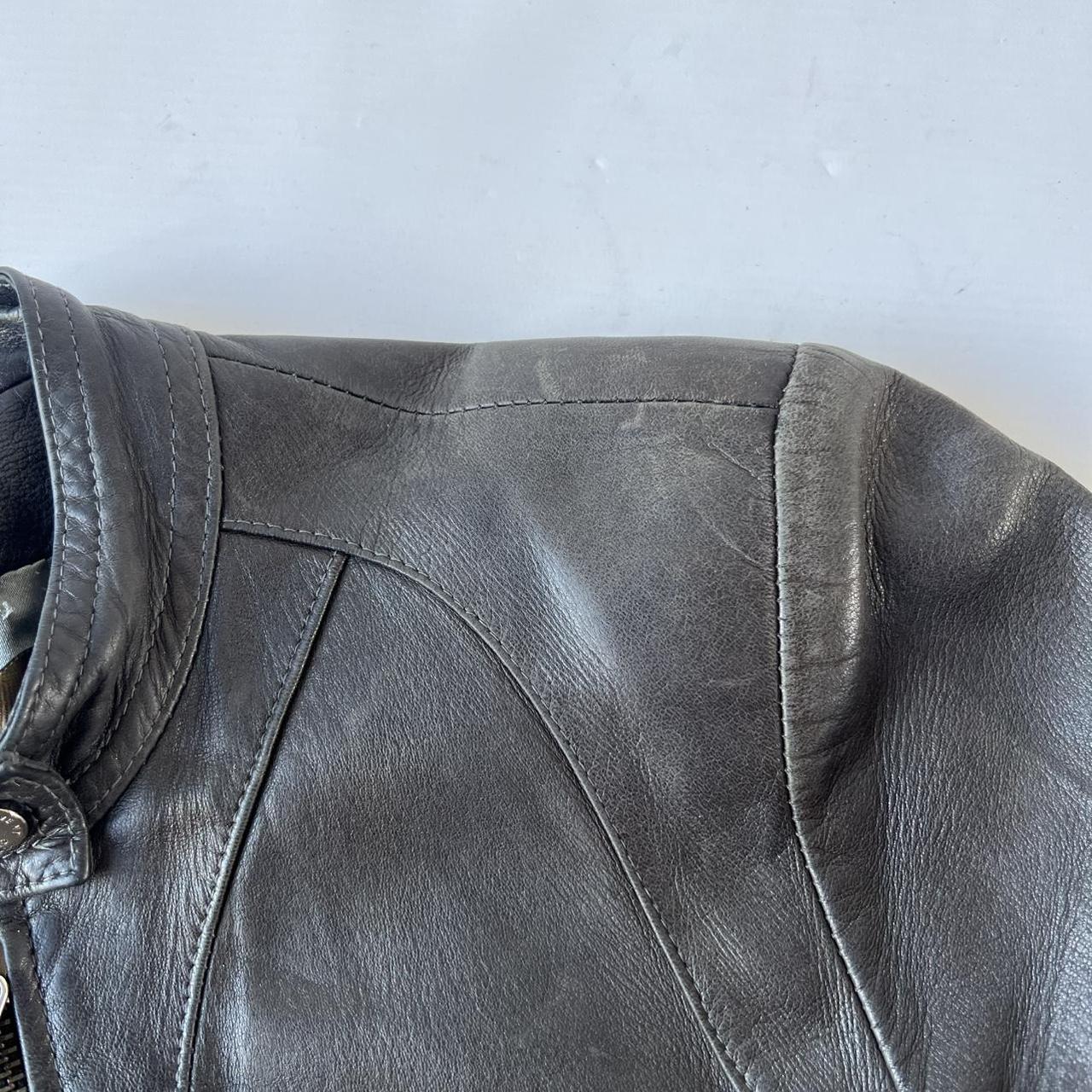 French Vintage Leather Jacket